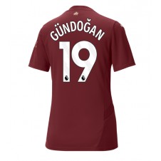 Manchester City Ilkay Gundogan #19 Tredje Tröja Dam 2024-25 Korta ärmar